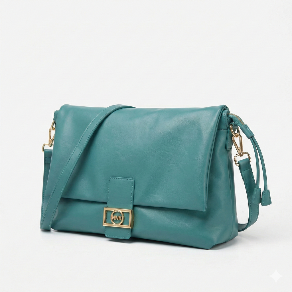 The Seraphina Turquoise Shoulder Bag